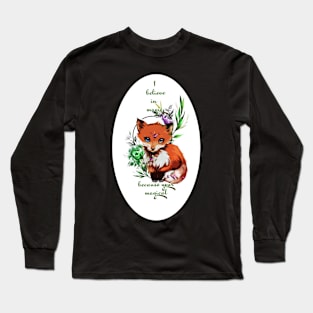 magical fox Long Sleeve T-Shirt